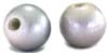 Pearl finish marble glass bead - click here for large view